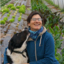 photo de Céline Jolivot, maraichère à Vernoil Le Fourier 49